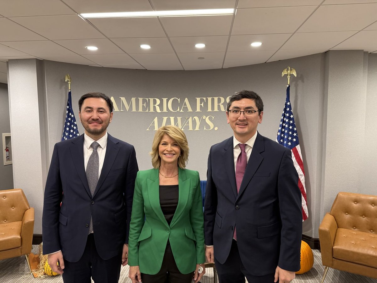 Congratulations Kazakhstan! You’ve joined the Abraham Accords! Great things ahead.🇺🇸🇰🇿
⁦<a href="/KAZ_ISS/">KAZISS</a>⁩ ⁦<a href="/A1Policy/">America First Policy Institute</a>⁩