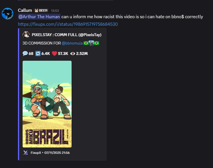 SpectatingCoal's tweet image. the animationi s nice but this song is so ass and really stereotypical i think so im getting my brazil guy on this