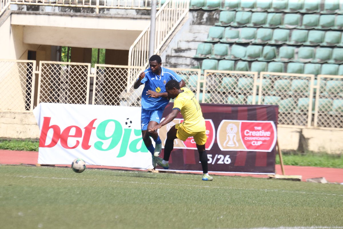 TCC_League's tweet photo. HT: Dino SC 0-1 Broad City
#TCCCup26 | #DSCBRC | #Bet9ja https://t.co/5U4K3Lea57