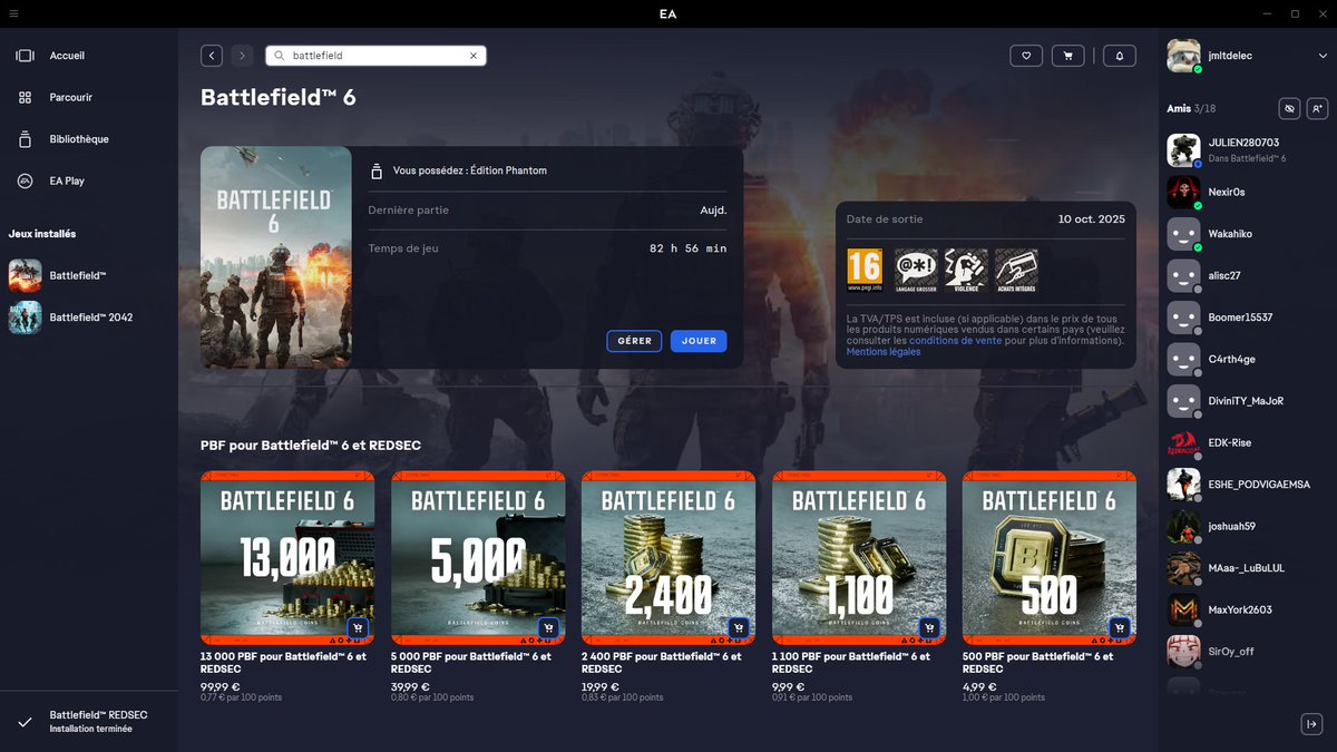 1Zerko's tweet photo. Hello @EAFrance @BattlefieldEAFR je trouve ca injuste et irrespectueux de ne pas avoir reçu après 1 mois les compensations liées au problème de lancement de BF6, sachant que d'autres joueurs les ont reçu. Et de me dire que celle-ci ne peut pas se faire manuellement ! Cordialement https://t.co/N8zdOM2dEz