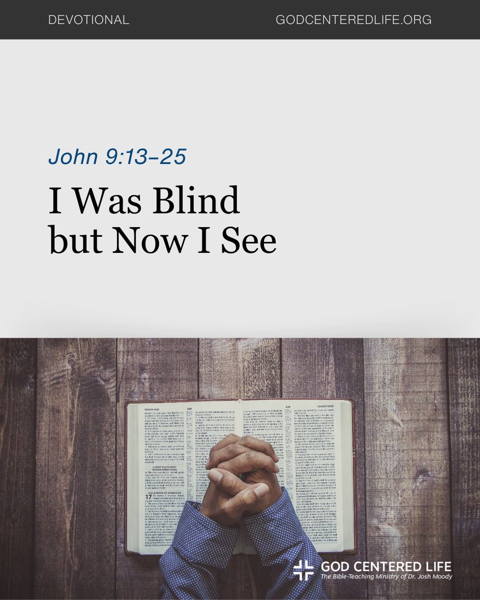 drjoshmoody's tweet image. John Newton’s most famous hymn, Amazing Grace, takes as its inspiration one line from this story:

“One thing I do know, that though I was blind, now I see” (9:25).
Or as Newton put it:

Amazing Grace how sweet the sound That saved a wretch like me! I once was lost, but now am…