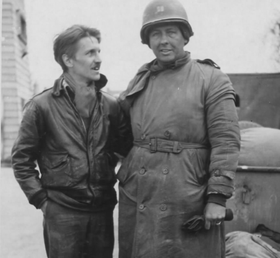 fold3's tweet image. The McCracken brothers from Virginia reunited in Germany in 1945, after Thomas (right) helped liberate a POW camp where James (left) was held for 2 years. Search our WWII &amp;amp; WWII records for free* through November 16. f3.social/veterans  

*Registration required. Terms apply.