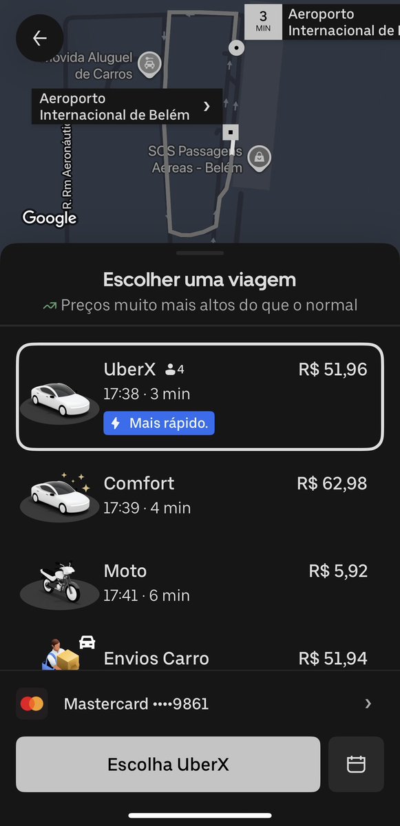 RogerioScarione's tweet photo. Inacreditável que estão cobrando mais de R$ 50,00 para ATRAVESSAR A RUA, literalmente, em Belém-PA… https://t.co/PXFev5JS7T