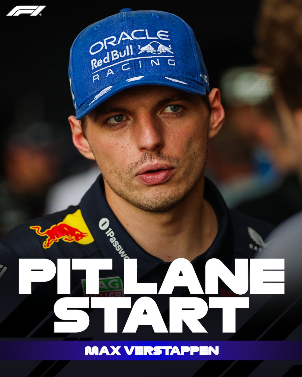 Max Verstappen is set to start the Brazil GP from the pit lane! ⬇️

#F1 #BrazilGP