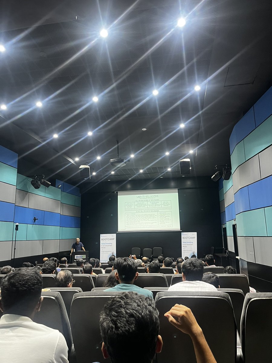 RaghavNC's tweet image. This is a photo I’ll truly cherish!
Humbled to be amidst two teachers I’ve learned so much from — about both investing and life.
@safalniveshak @karthikrangappa

Great to see the turnout at the 1st edition of the @zerodhaonline Bootcamp in Pune on Value Investing!
@ZerodhaVarsity…