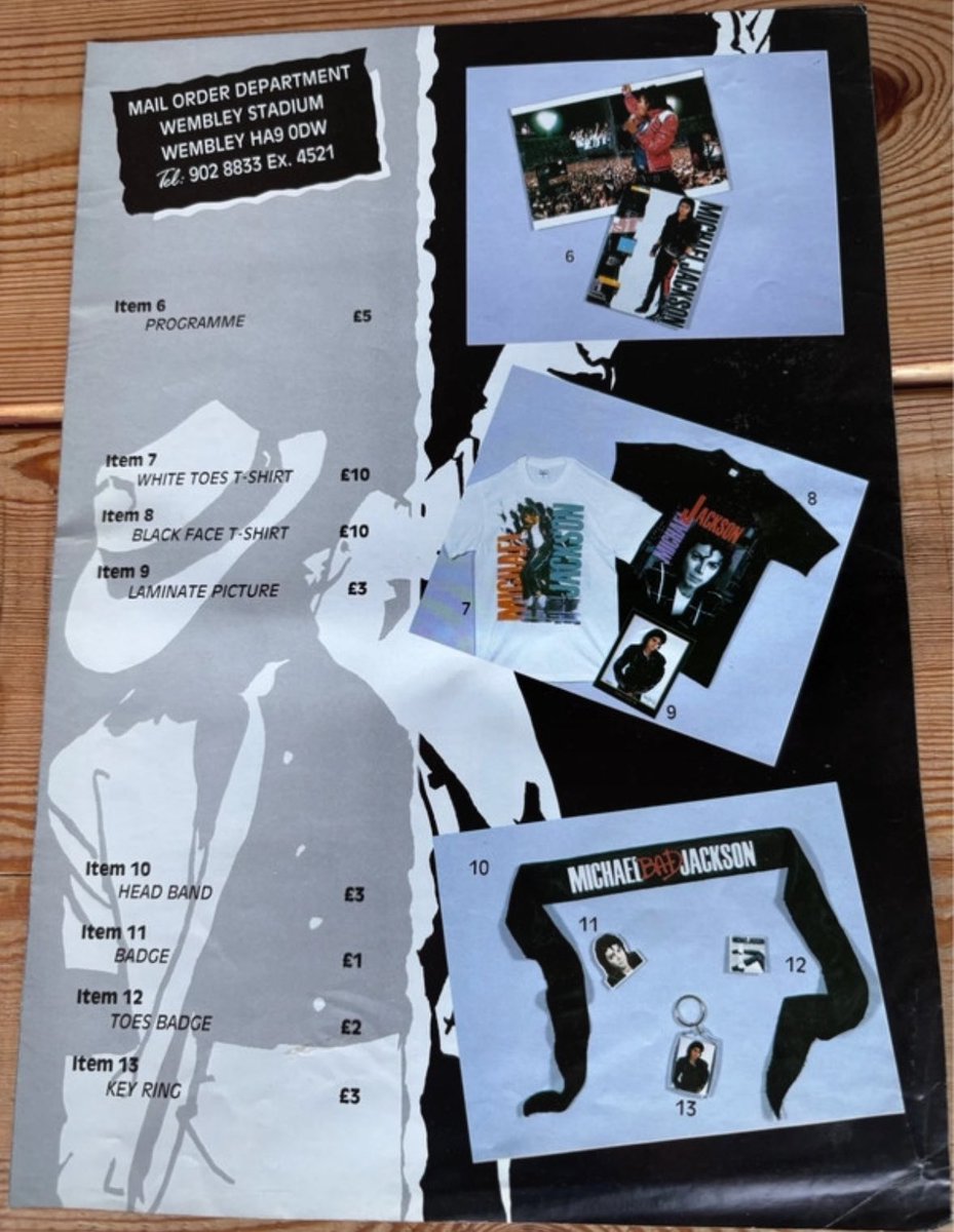 BexDisney's tweet photo. Look how cheap merch used to be! @michaeljackson #MichaelJackson https://t.co/gPVXvC7Bsq