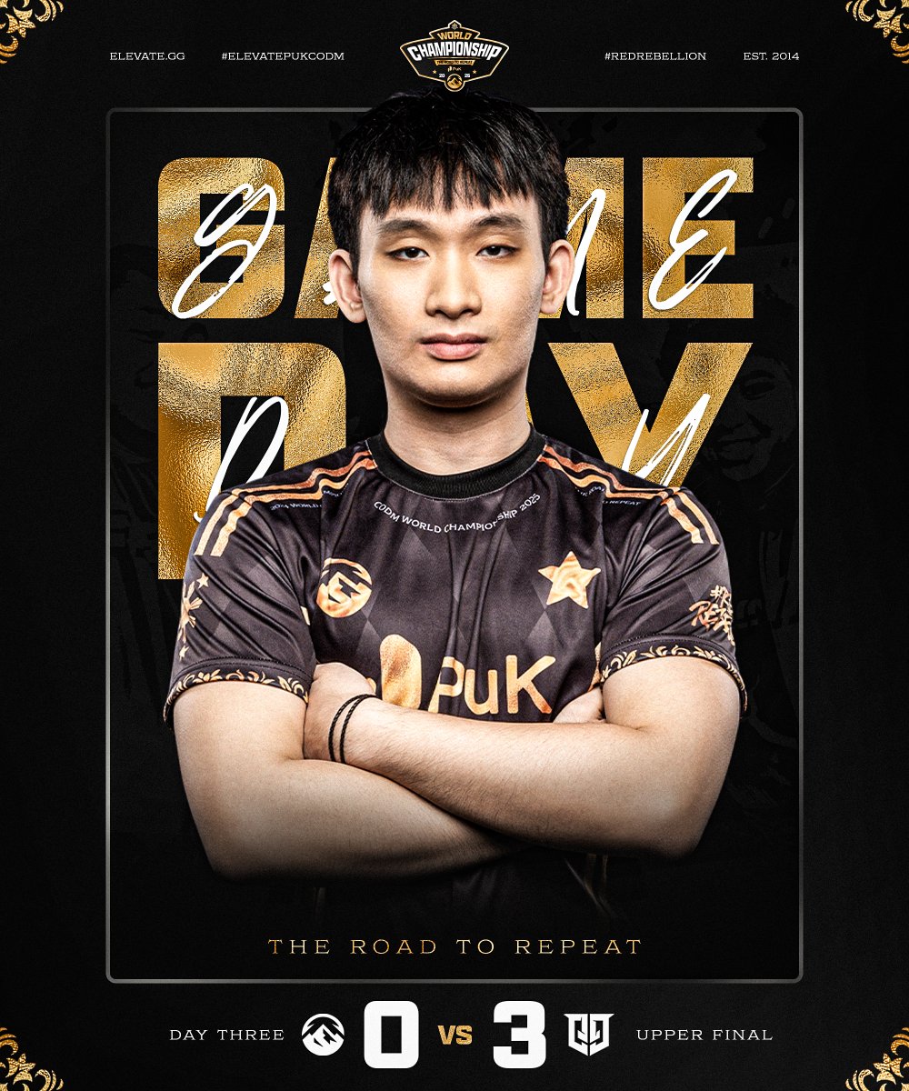 ElevateGG's tweet photo. Have to bounce back.
#TheRoadToRepeat | #ElevatePuKCODM https://t.co/XowQJ1DvKK