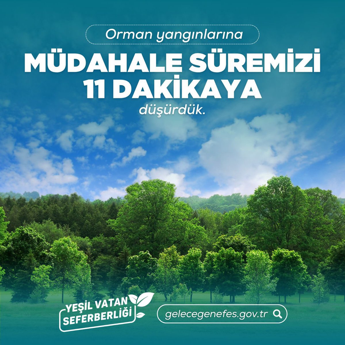 #GeleceğeNefes 
#YeşilVatanSeferberliği