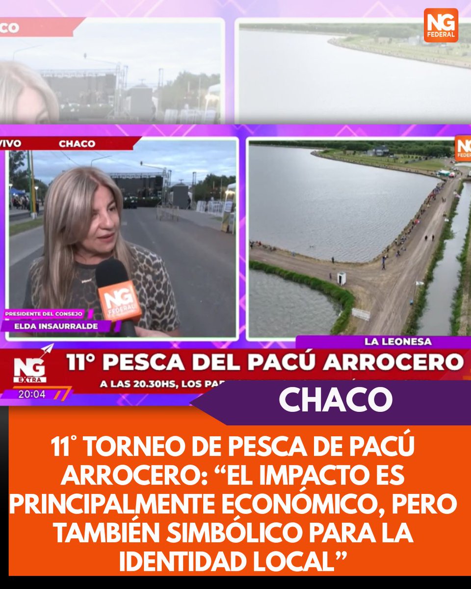 11° Torneo de Pesca de Pacú Arrocero: el impacto es principalmente económico, pero también simbólico para la identidad local”
ngfederal.ar/noticia/07891_…