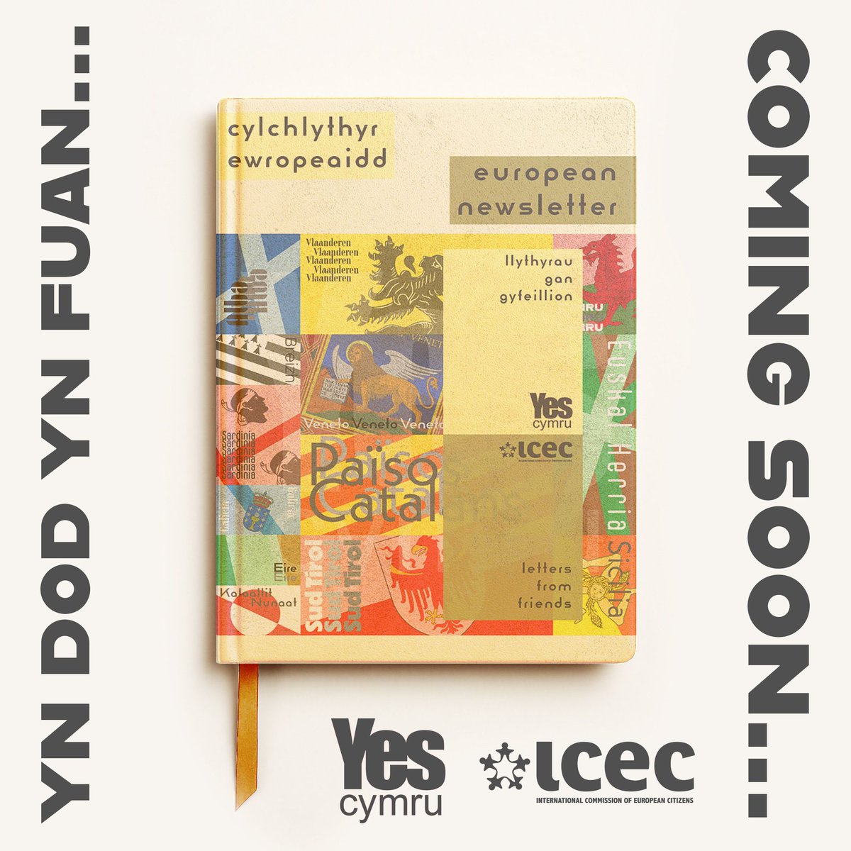 🌍  Newyddion cyffrous!
Rydyn ni’n lansio ‘Llythyrau gan Gyfeillion’, cylchlythyr Ewropeaidd newydd gyda <a href="/ICECintl/">ICEC</a> - yn cysylltu mudiadau annibyniaeth o Gymru i Gatalwnia, Fflandrys, Yr Alban ac llawer mwy.
Y rhifyn cyntaf yn cyrraedd Rhagfyr 1af!

Cliciwch y ddolen isod i