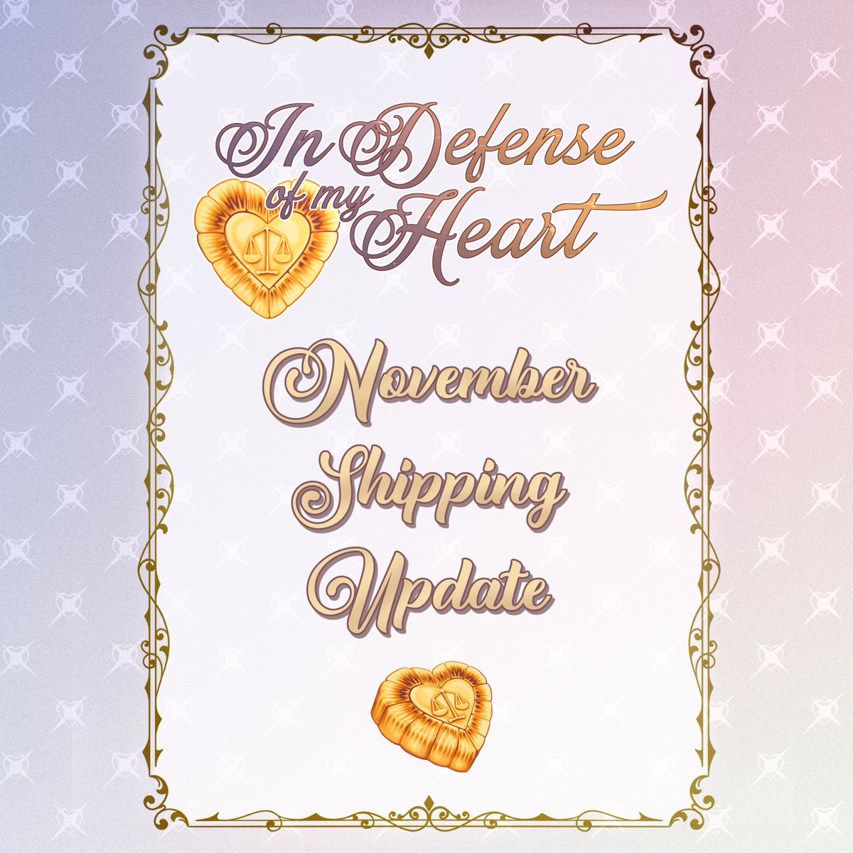 💛 SHIPPING UPDATE 💛

Hi everyone! We have news to share regarding fulfillment. (1/5)