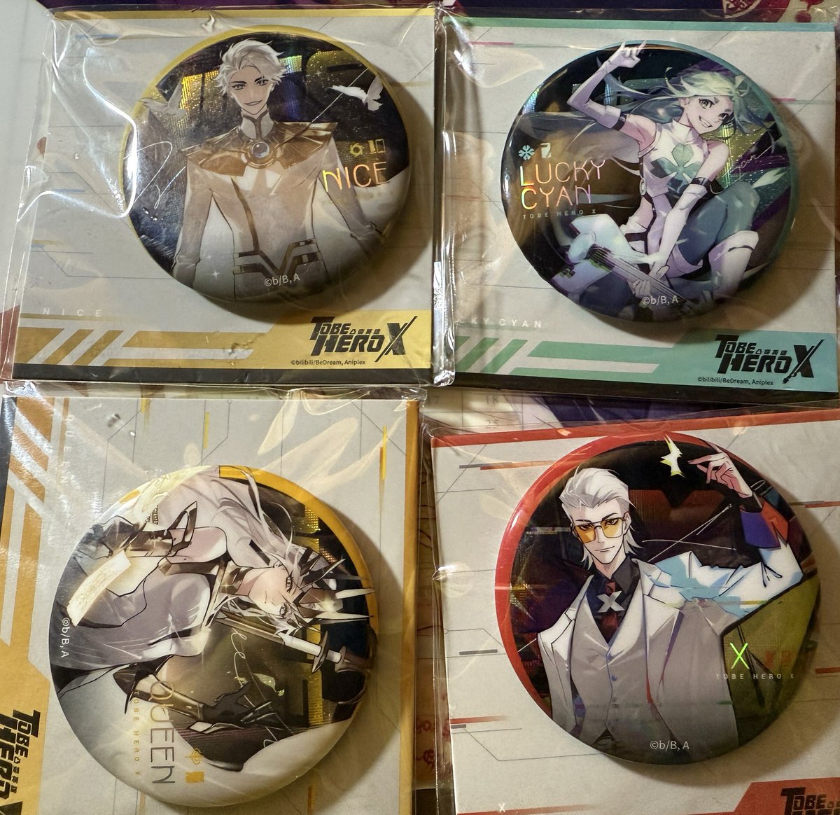 哇參加活動官方送的好好看
 #tbhx #凸变英雄X #ToBeHeroX