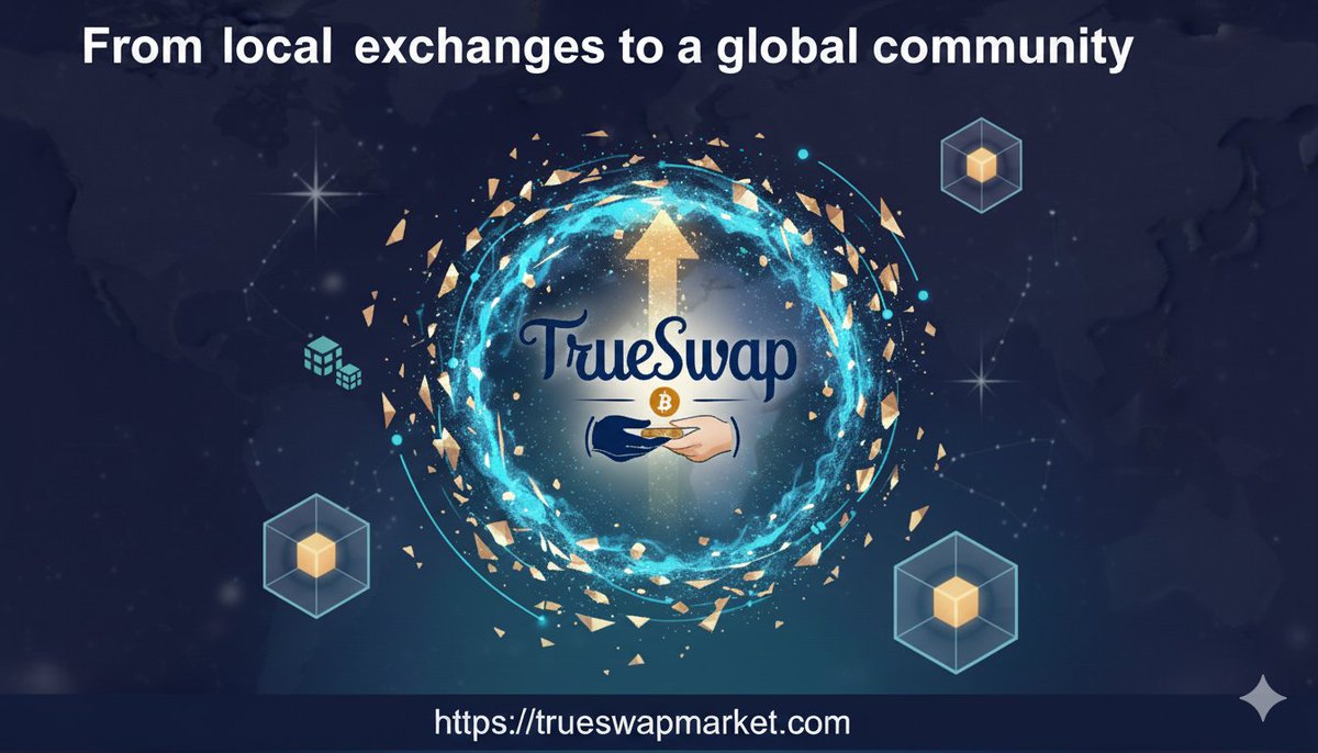 trueswapMarket's tweet image. From one screen to the world.
TrueSwap Market = global community in motion.

 #TrueSwapMarket #ConnectYourWorld #P2PTrading
