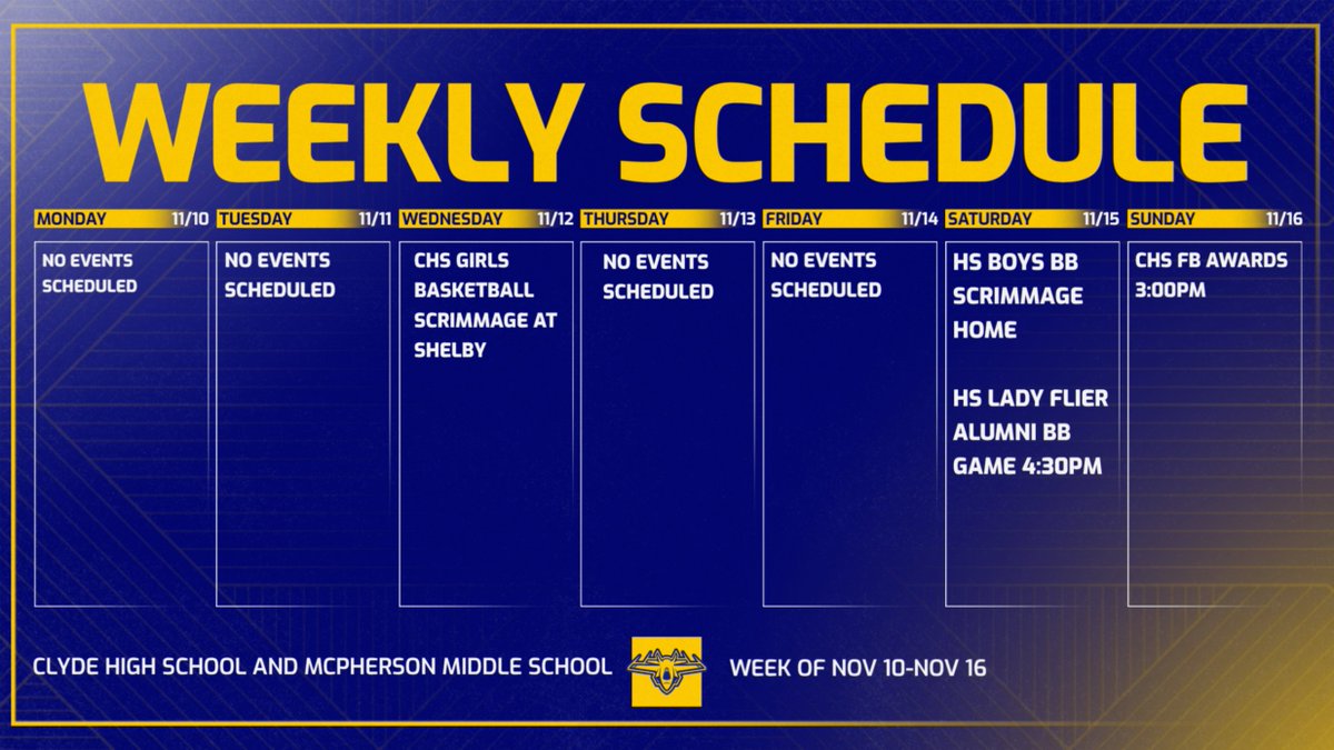 FlierFootball's tweet image. This week in Flier Athletics!