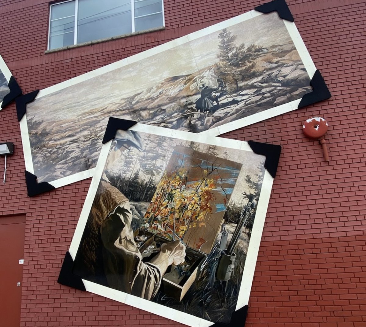 Strolling Downtown Huntsville , Ontario there are many Group of Seven paintings. Tom Thomson exibit outside of the Huntsville  Civic Centre  is a must visit. 

groupofsevenoutdoorgallery.com

#DowntownHuntsvilleBIA #HuntsvilleOntario #OntarioTourism #TomThomson #GroupOfSeven