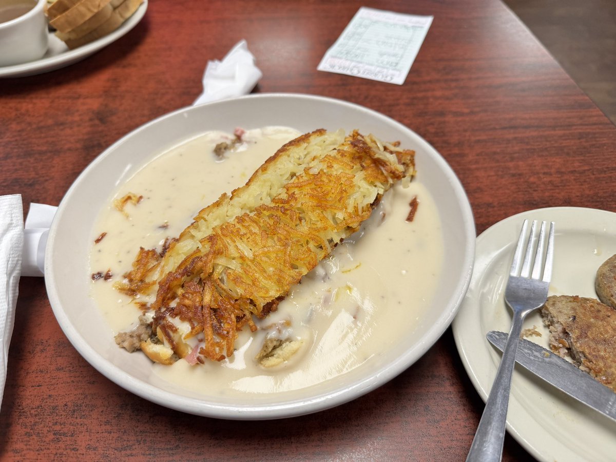 hackdba's tweet image. Breakfast thangs.