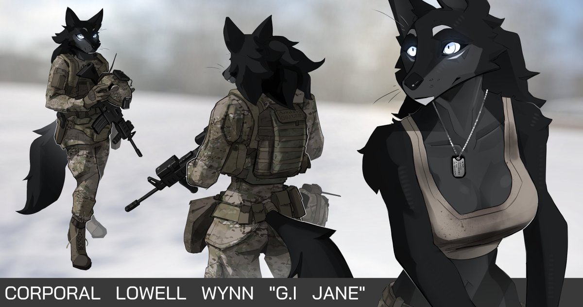 Military wolf gal
1/2