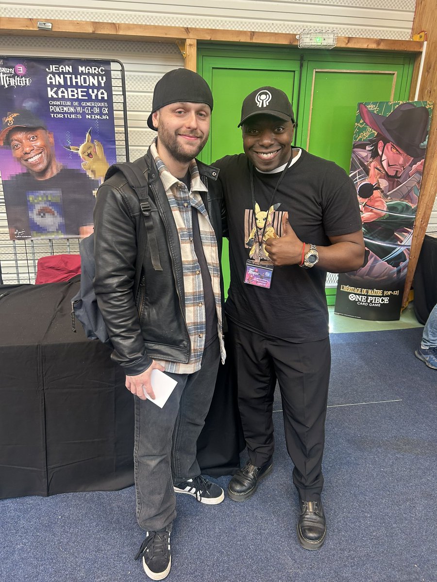 Doc_baste's tweet image. J’ai aussi eu l’occasion de rencontrer Jean Marc Anthony Kabeya.

Super gentil, ça fais un petit quelque chose de pouvoir rencontrer et discuter avec des figures de notre enfance qu’on chéri tant 🙏