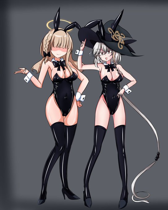 前回のfanboxに間に合わなかったエリモブバニー
ココに供養で置いときますね👯 