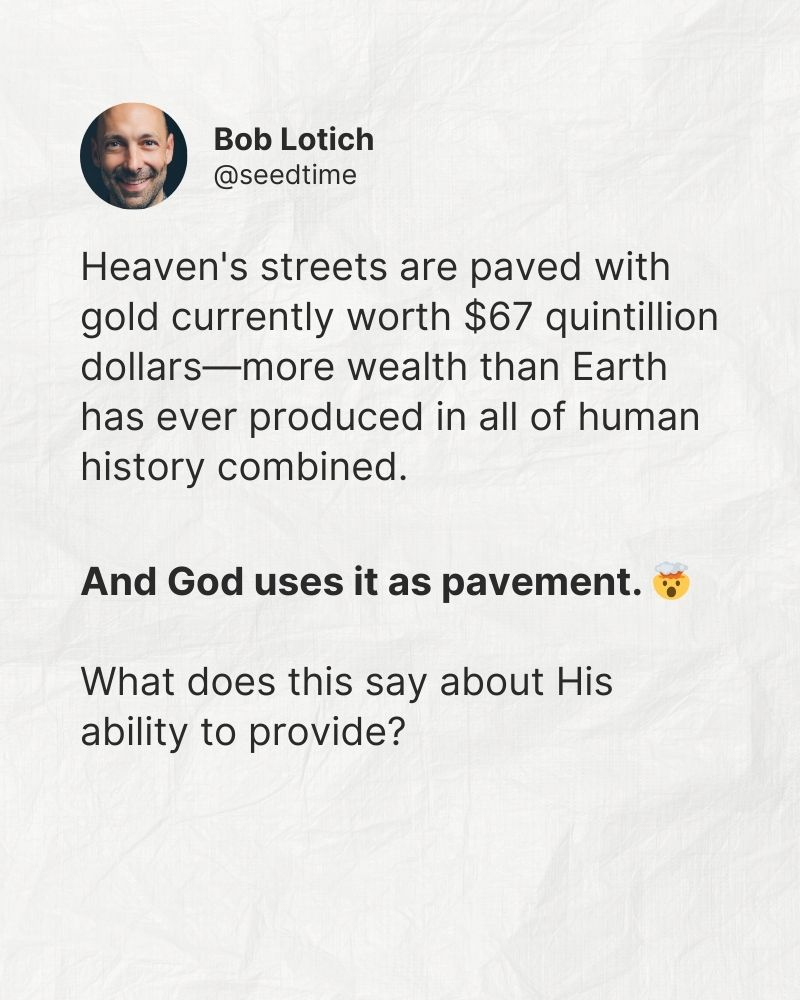 Bob Lotich (SeedTime Money) (@seedtime) on Twitter photo 