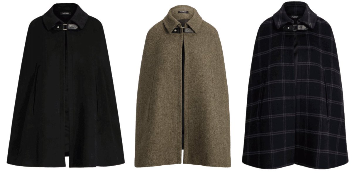 Wrap up with stylish capes!