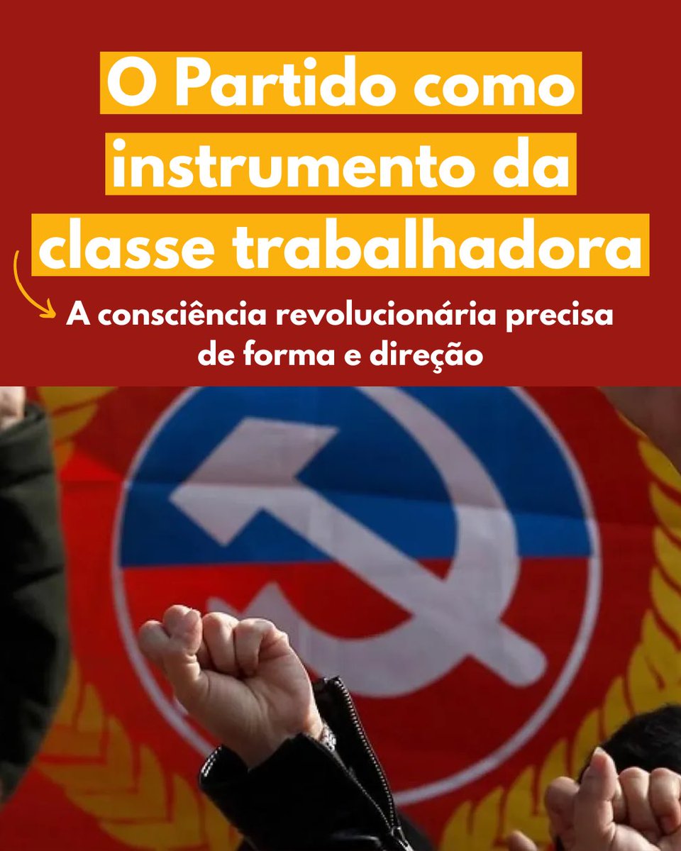 rede_comunista's tweet photo. ✊ O Partido como instrumento de organização da classe trabalhadora para a tomada do poder! 

⬇️ https://t.co/7pCPUxAFgP