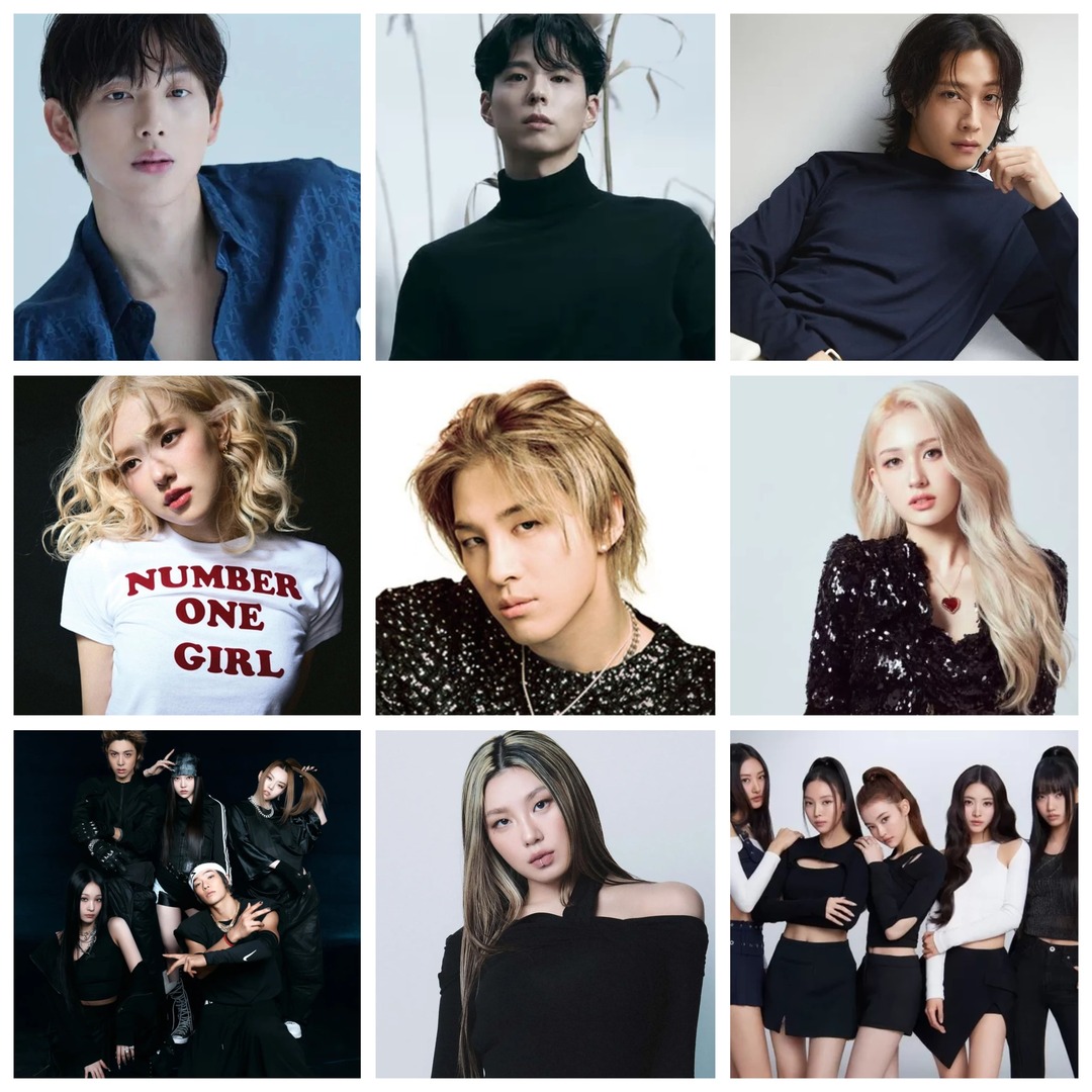 starfess's tweet photo. -star
the black label ini menyala bgt😭

aktor: siwan, bogum, jongwon
idol: rosé, taeyang, somi, meovv, allday project
dancer: lee jung

di grammy agensi ini kecipratan bbrp nominasi:
1. Rosé ft bruno - APT (3 nominasi)
2. Golden - teddy, 24 as producers (5 nominasi) https://t.co/OJplldTnNd