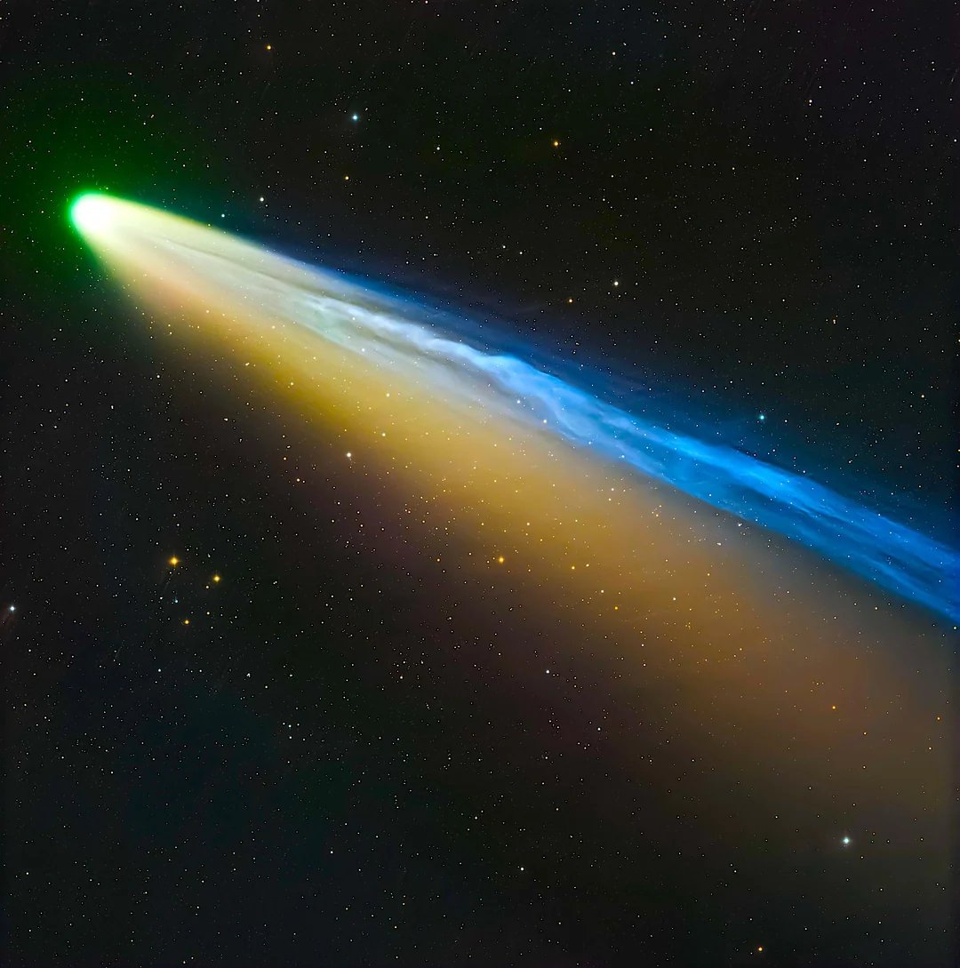 Last night's view of comet Lemmon. 

See you again in 1,155 years Lemmon! 

📷 Chuck Ayoub