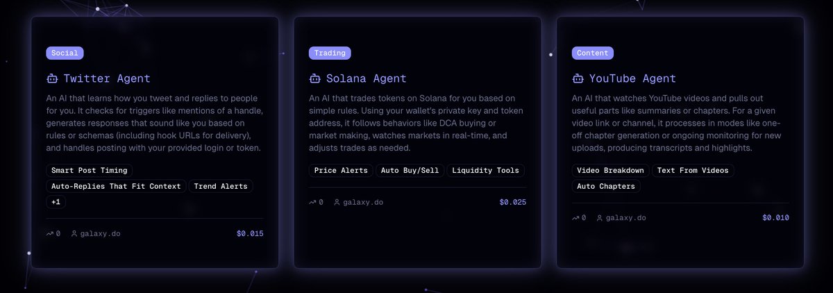 berliangor's tweet photo. I am cooking up some new agents using GXAI framework right now and I will make them available to all users on the platform.
What kind of job would you like our agents to automate for you next? https://t.co/sg0GLWp56h