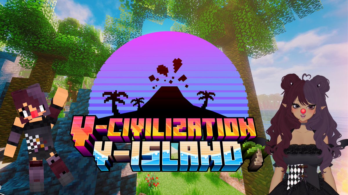 WELL I SURVIVED DAY 1!!!! (also notice my pretty epic MC Skin done by <a href="/Shiro_Yemon/">Shiro Yemon 🦊👻</a> !!!!)

Also I'm totally not a serial killer on the island and anyone who says I am is a big STINKY LIAR!!!!

#VCiv