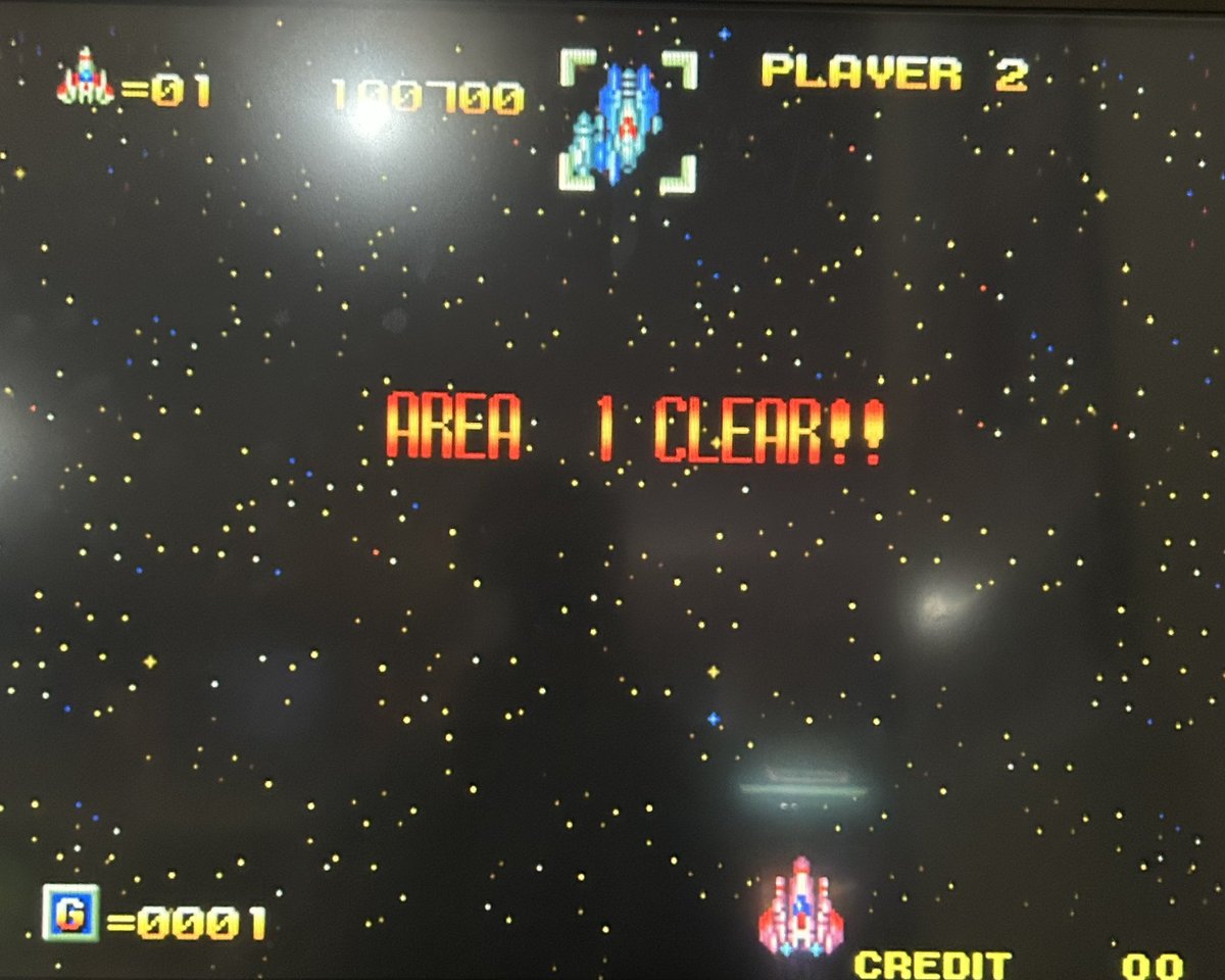 liger1812nd's tweet photo. #liger18のアーケードゲーム録
#ASOII
ゴーストパイロットと同期のSTG?初プレイ。基本操作はゼビウス方式だが、システム周りはアーマーの装備、セレクトを始めにものすごくやることが多く忙しい。
おかげで何をすればいいか分からない💦 https://t.co/Ek62pv62UW