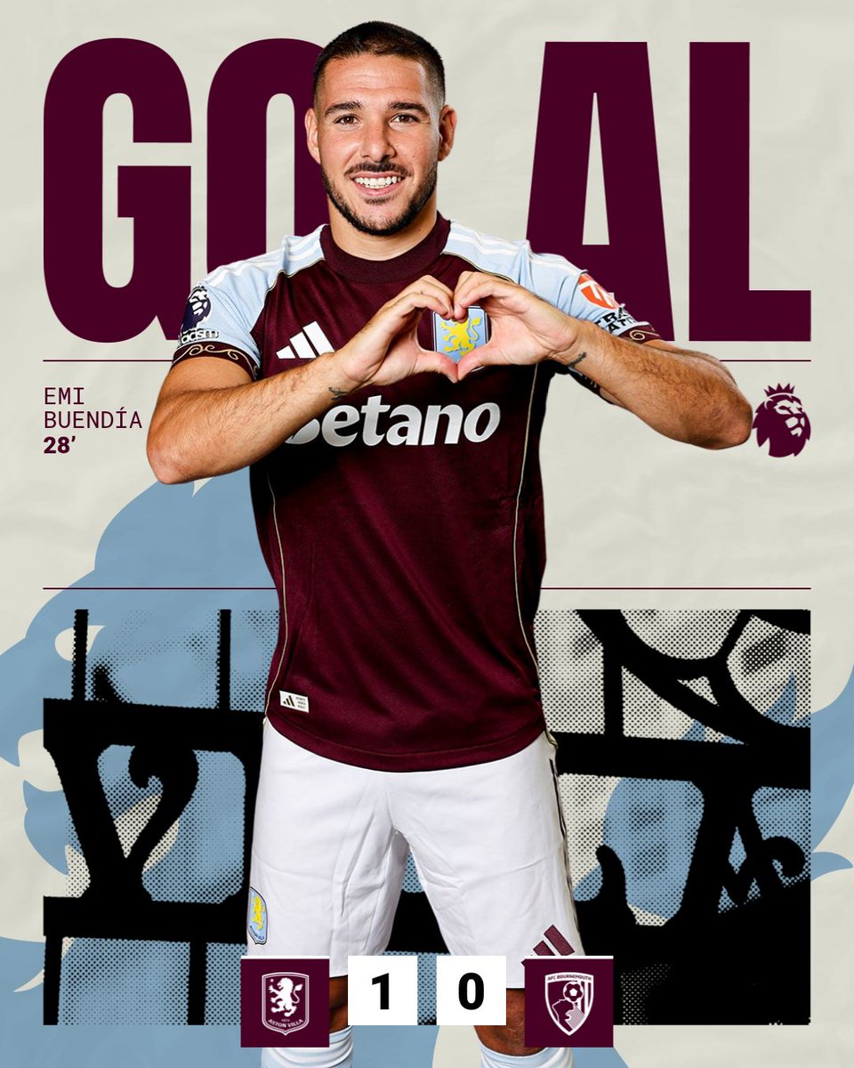 AVFCOfficial's tweet image. Emi&apos;s third in the Prem this season 👊