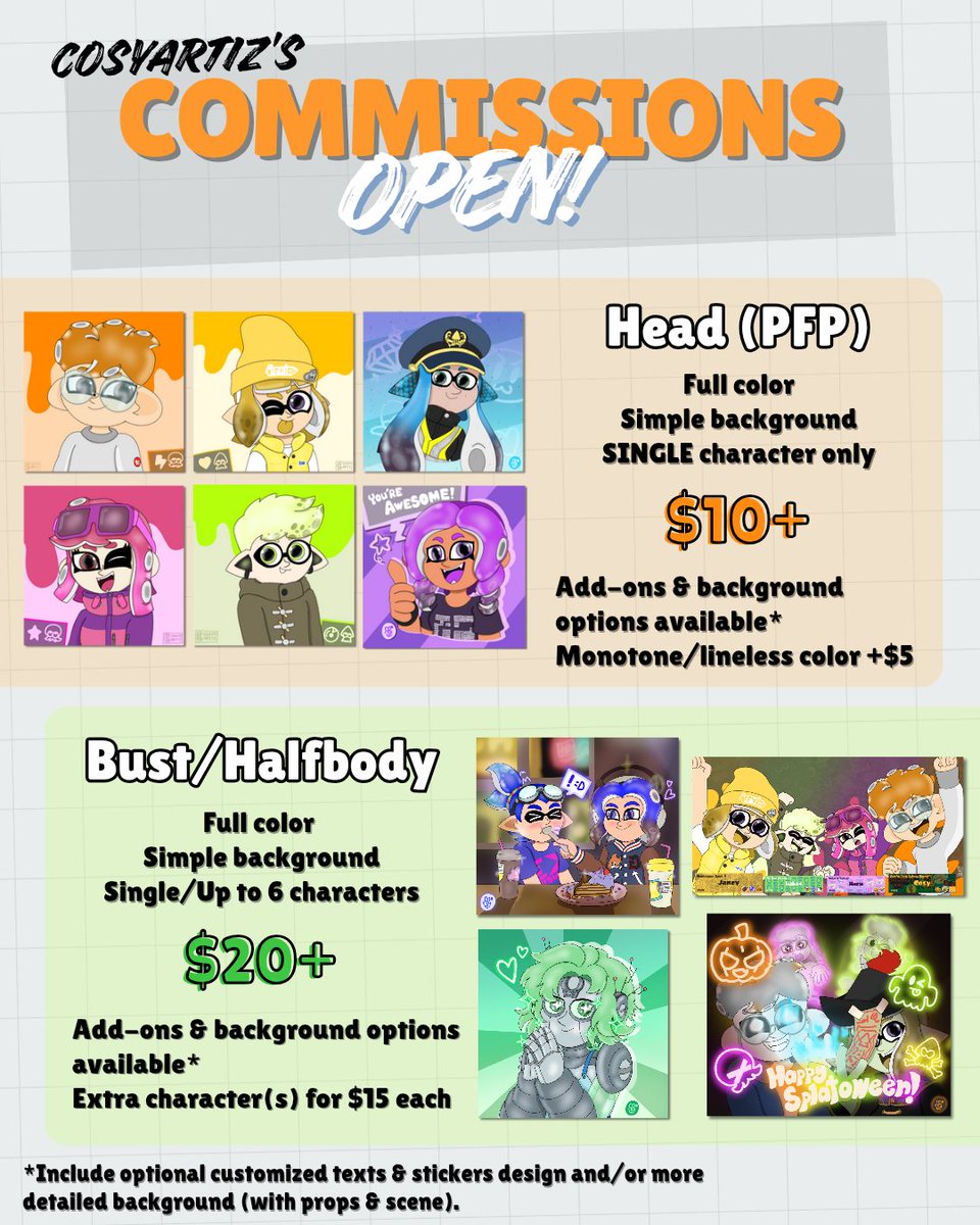 CosytheLegit01's tweet image. Cosyartiz&apos;s C0mm1ss1ons Open‼️🎨🌟

A gentle reminder that c0mms are open on VGen and Ko-fi! 4 categories are available with NO SLOT LIMITS! DM me for inquiries!

C0mm info and links in replies 👇🏻⬇️

#cosyartiz #commissions #commissionsopen