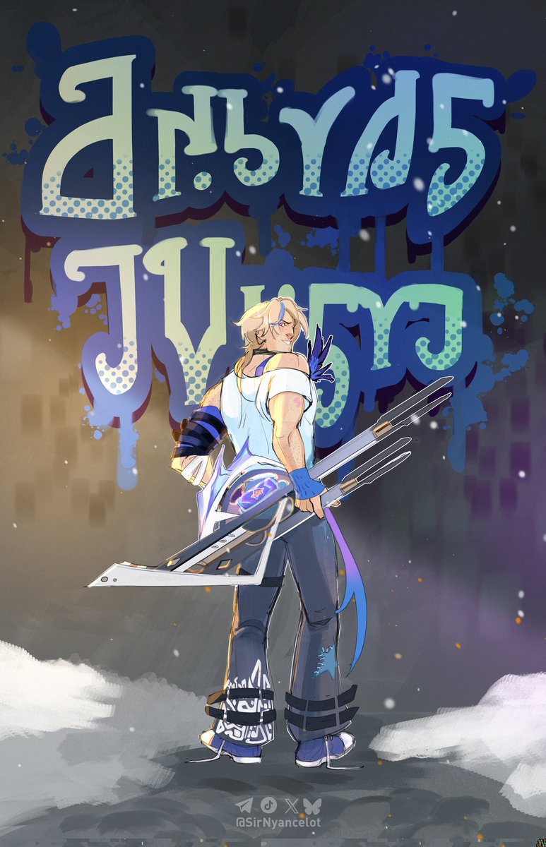 SirNyancelot's tweet image. #HSR #Sampard #Gepo #Sampo #Gepard 

REVERSE AU 🔁

In this au, Sampo is the captain of the manes, and Gepard followed in his sister&apos;s footsteps and is a popular rock performer in Belobog, but unlike Serval he is the double trouble for Silvermane Guards