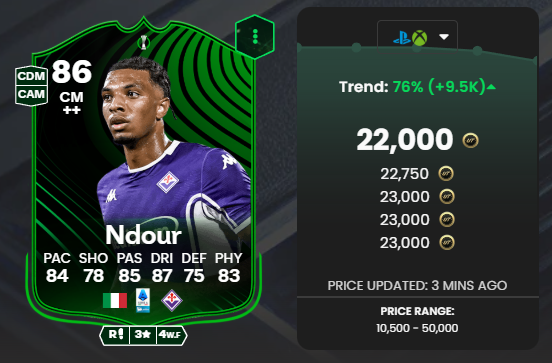 Weaver - FUT tweet media
