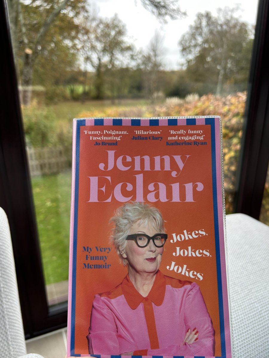 AliceSeyfang's tweet photo. I absolutely adored this, @jennyeclair! What a hoot of a read. Particularly related to the housemate who went to the shops every Sunday morning for a packet of biscuits and a paper, then made a big coffee and went back to bed to read - very me. https://t.co/eWfK3AGuu5