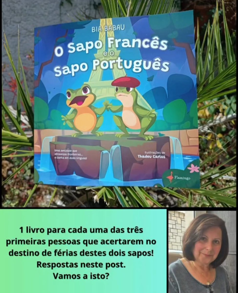 Este desafio é válido, apenas, para as pessoas que ainda não leram este meu livro infantil. 😉