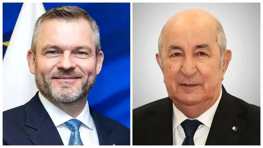 Algerie_aps's tweet photo. 71e anniversaire du déclenchement de la #glorieuse_Révolution_de_libération
Le #président_de_la_République 🇩🇿 reçoit les vœux de son homologue #slovaque 🇸🇰
🔗https://t.co/439yq8zAk0 https://t.co/8e095zm1ro