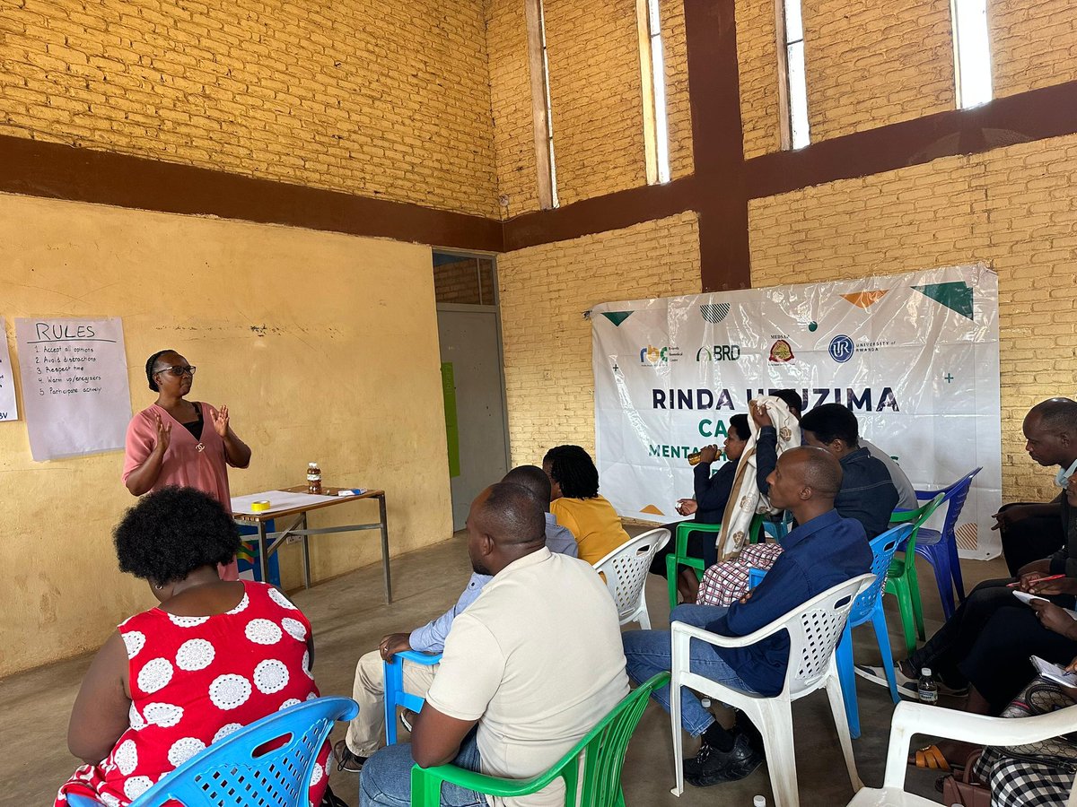 YEAMG_MEDSAR's tweet photo. Yesterday in YEAMG Project Phase 2, we held aworkshop with mentors and teachers from our partner schools in Kigali! 📍  
The focus was on addressing GBV, strengthening school health clubs, and promoting sustainable prevention methods.

Empowered teachers = empowered students! 💛 https://t.co/2AAfjNZxOf