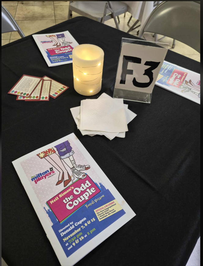 milton_players's tweet photo. Another great show last night!
Don't like sports or care for the Pats? Then come see today's 2pm matinee of 'The Odd Couple: Female Version.' Cabaret seating. Free snacks and mocktails. Fun 50/50 Raffle, too!
 https://t.co/rXyCPdtRtC
@ UCC 1 S Main St. Randolph
By Neil Simon. https://t.co/o4npO1YSxA
