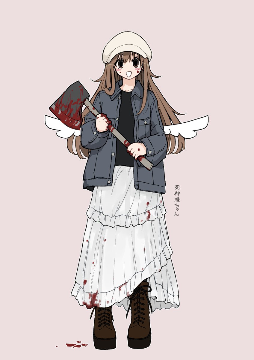 azumaya146's tweet photo. 最近描いた死神様ちゃん。 https://t.co/UFF1z4pBVm