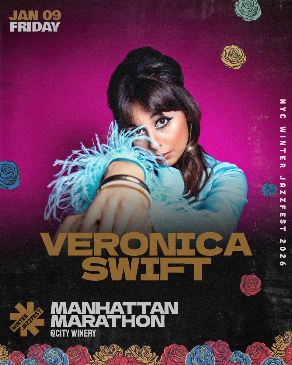 🎭 Fearless, virtuosic, and impossible to pin down — Veronica Swift embodies the adventurous spirit of Winter Jazzfest. #VeronicaSwift #WinterJazzfest #Transgenre #MackAvenueRecords #JazzWithoutBorders #VocalJazz #LiveMusic #ModernJazz