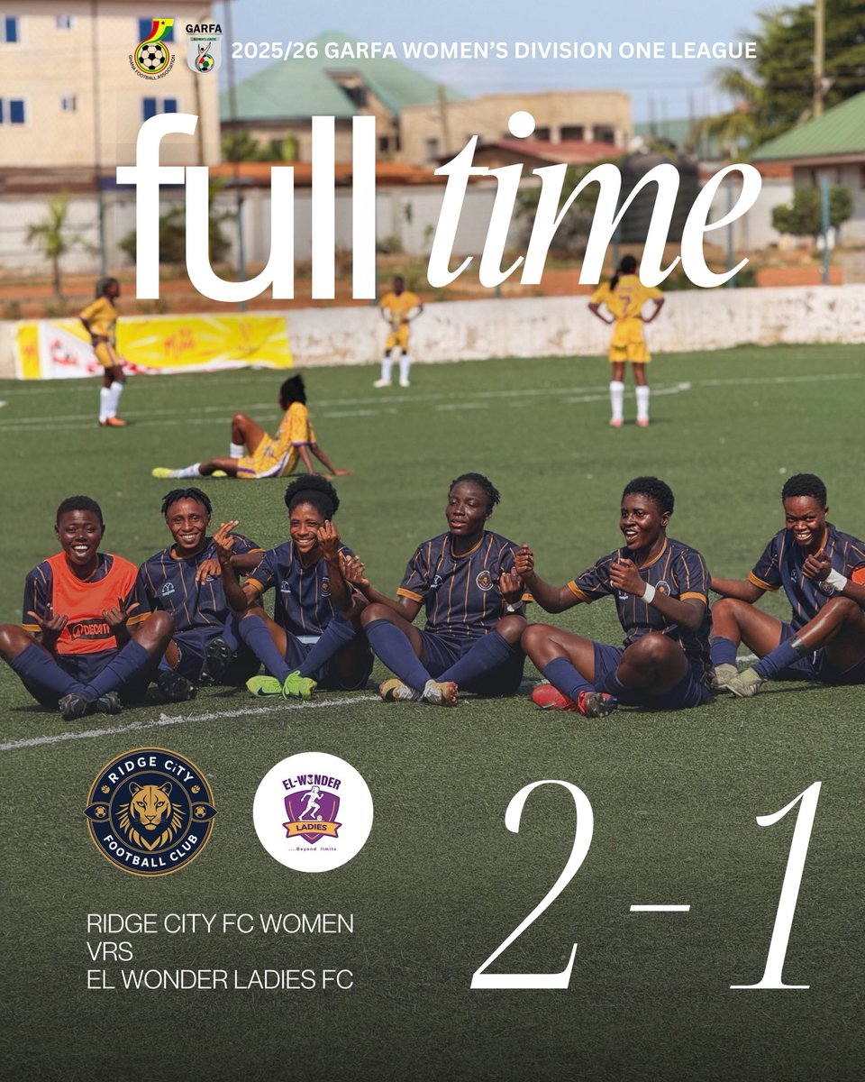 RidgeCityFC's tweet photo. 𝐅𝐮𝐥𝐥 𝐓𝐢𝐦𝐞!

𝟑 𝐠𝐚𝐦𝐞𝐬, 𝟑 𝐰𝐢𝐧𝐬!

Amazing performance all round! https://t.co/G0OXMK5HRH