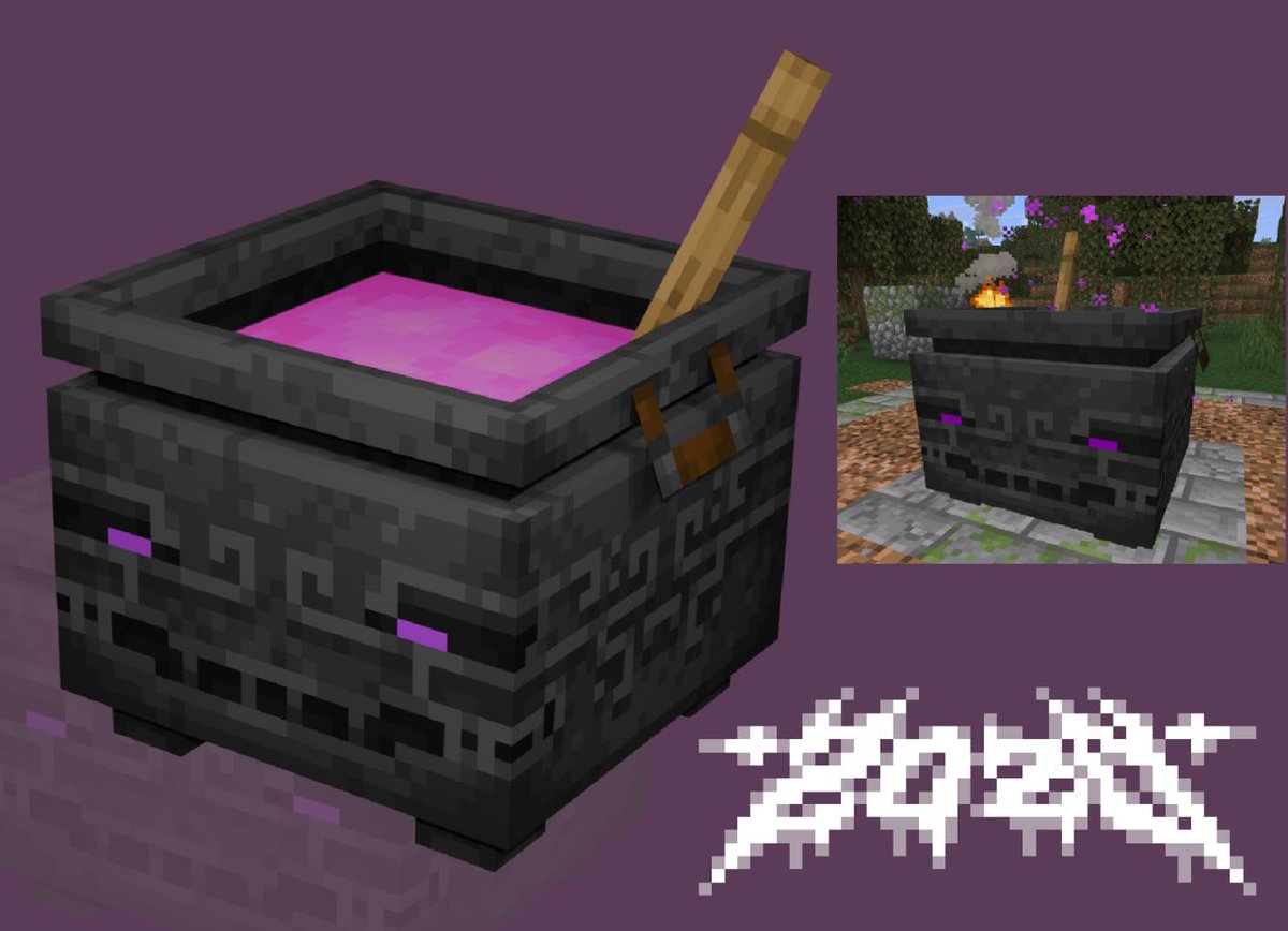 zozozrob1's tweet image. Corrupted Cauldron
#Minecraft