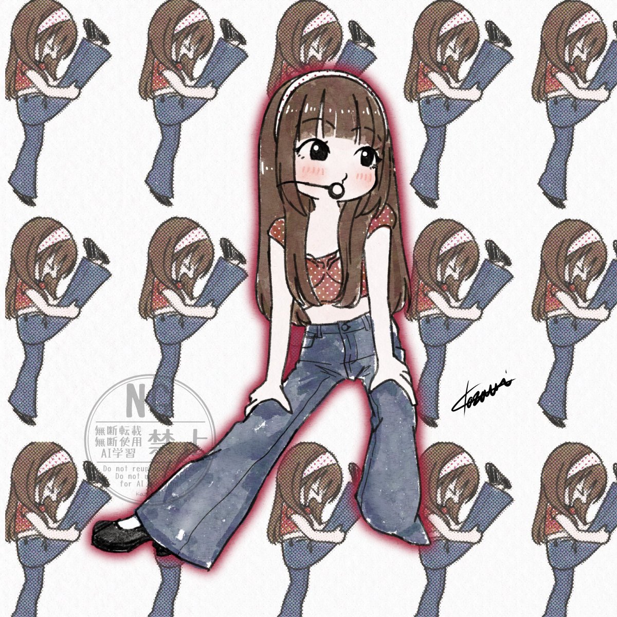 kazami39's tweet image. SHINING STAR MANCHAE DAY✨
#Eunchae19thDiary
#스무살_은채의_성장일기
(過去絵再掲)