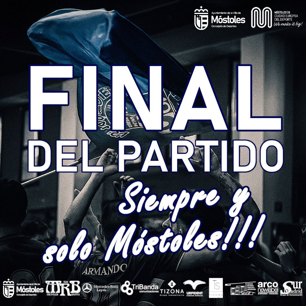 💙⚽FINAL
<a href="/cdrlapaloma/">C.D.R. La Paloma - VIVEI RE</a>🆚JUVENIL B
5⃣-6⃣ ¡Victoria de nuestro Juvenil B!
Partido muy duro y exigente, pero nuestros chicos supieron competir hasta el final.
¡Orgullo de este grupo!
Siempre y solo Móstoles!!!
 #canteraazul 💙