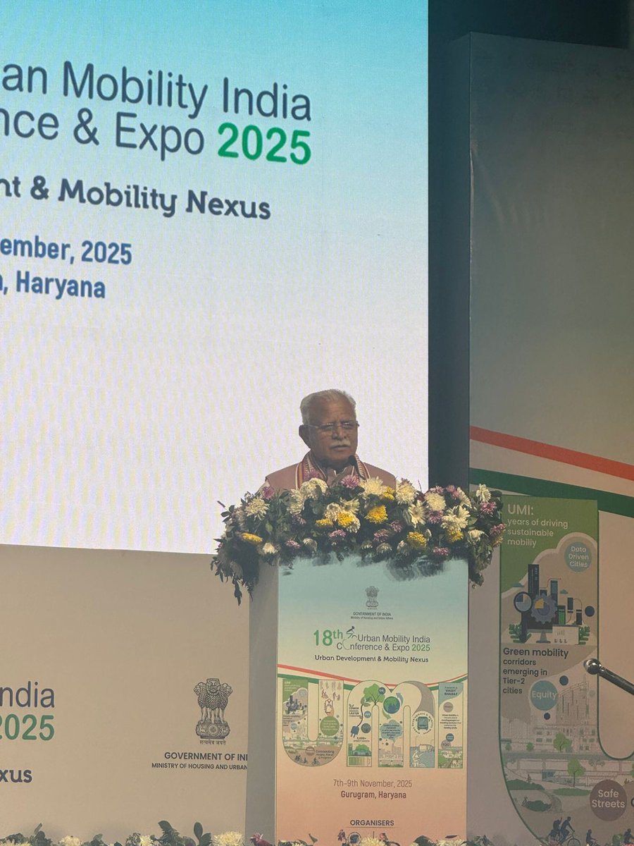 Raahgiri_Fdn's tweet image. At Day 3 of the 18th Urban Mobility India Conference &amp;amp; Expo (@UMIConfExpo) in #Gurugram today, the award for ‘City with the Most #Innovative Financing Mechanism’ went to Pimpri Chinchwad (@pcmcindiagovin)👏

A Special Mention (Running Trophy) for the State/UT implementing the