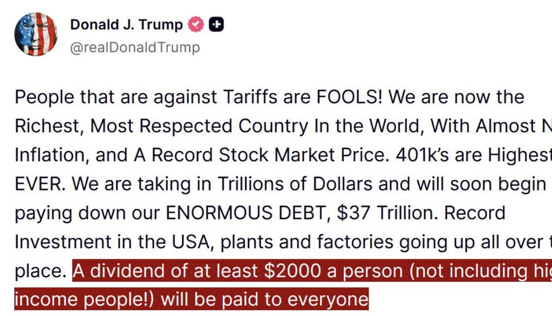 Breaking news! Do you believe this will be paid to the American people?