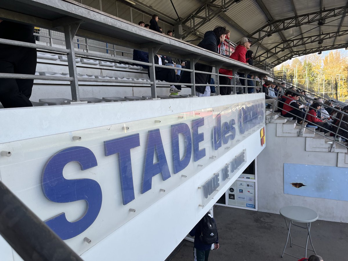 Après midi rugby au stade des ormes cet après midi avec 3 matchs dont les féminines à 17h . Bravo à l’ Iris club de Lille , ses équipes et dirigeants✊🙌🙌
Lille Rugby Club - Iris 1924 <a href="/Ardeslandes/">Arnaud Deslandes</a>