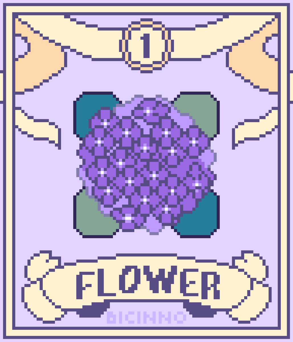 #Dotvember Day 1: Flower
⁦<a href="/_CafeDot/">Cafe Dot</a>⁩ ⁦<a href="/pixquare_app/">Pixquare - Pixel Art Editor</a>⁩ #art #pixelart #hydrangea #artchallenge #cute